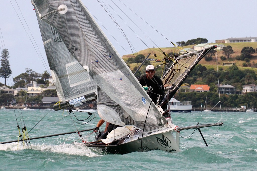 Events Clothing - 18ft skiff Nationals - Day 1, January 19, 2013 © Richard Gladwell www.photosport.co.nz